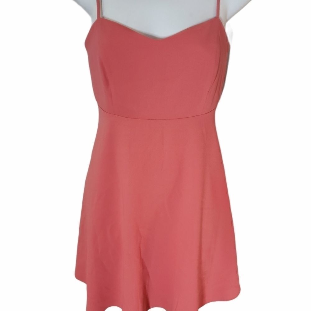 Forever21 Coral Pink Baby Doll Dress